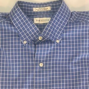 Men’s Van Heusen Wrinkle Free Dress Shirt 17 35/36
